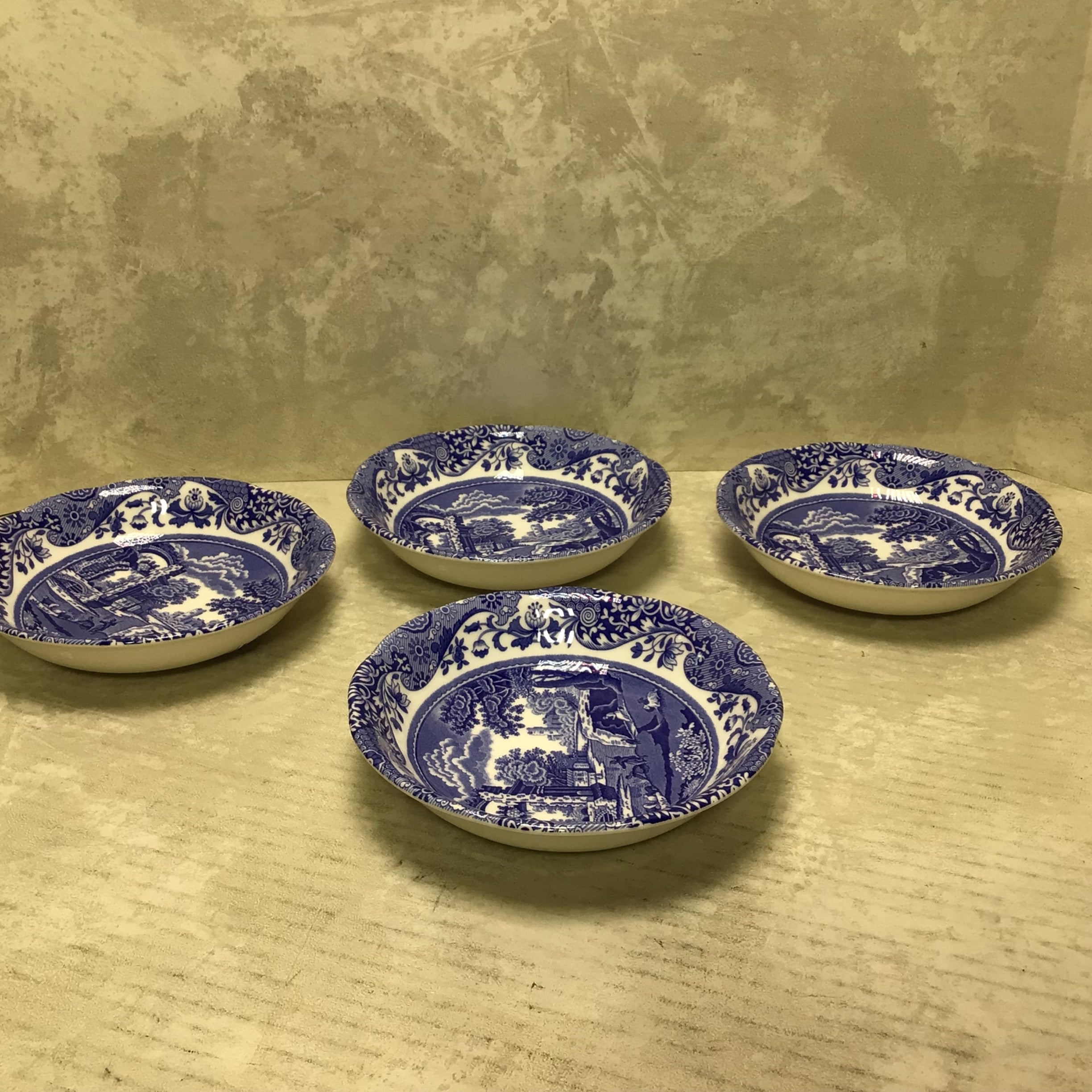 Spode Blue Italian Cereal Bowl-Set of 4 (7673301500142)